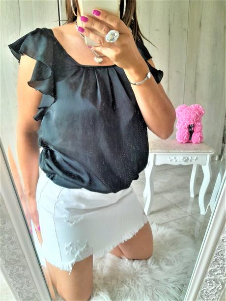 Volánová blúzka faf-m, f&f,m