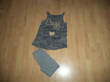 Komplet top + kraťasy 134, japitex,134