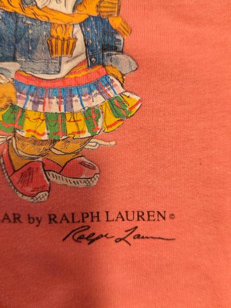 Ralph lauren bear dievčenská mikina 5 rokov, ralph lauren,116