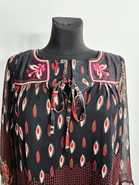 Boho tunikové šaty cayana paris, xs