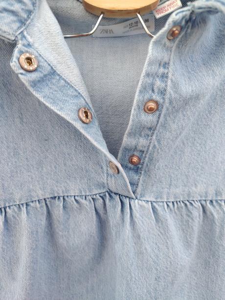 Rifľové šaty zara, zara,86