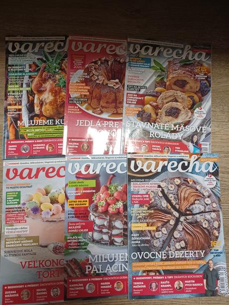 Predám časopis moja chalupa a varecha a marianne v, 