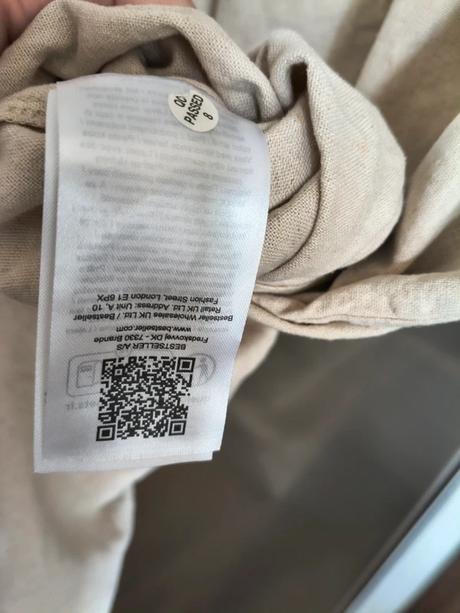 Jdy ľanové midi šaty l, l