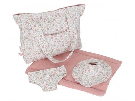 Little dutch prebaľovacia taška pre bábiky soft fl,