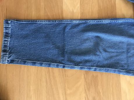 Modré rifle hm, h&m,146