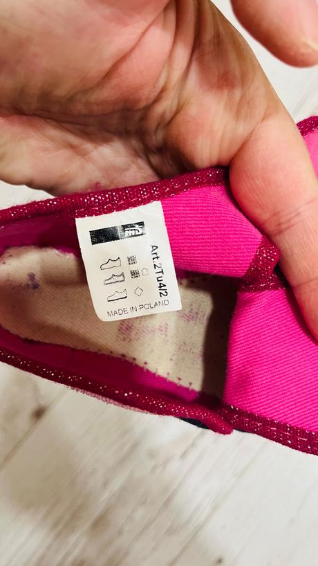 Papučky fialove 22, 22