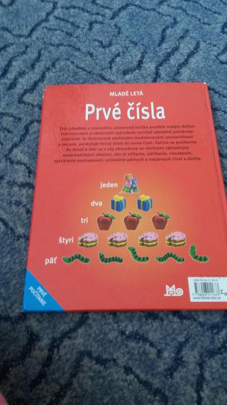 Knižka prvé čísla,