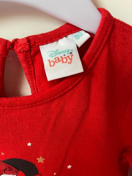 Vianočné šaty 2 ks, disney,80