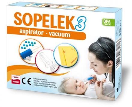 Vákuová odsávačka soplíkov 2 v 1, 