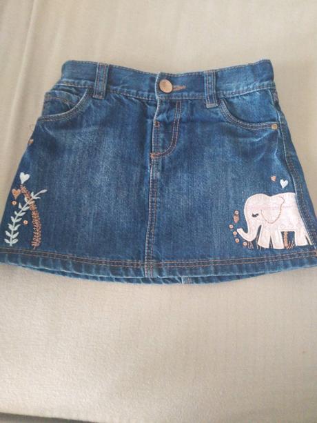 Riflova sukňa so slonikom, f&f,98