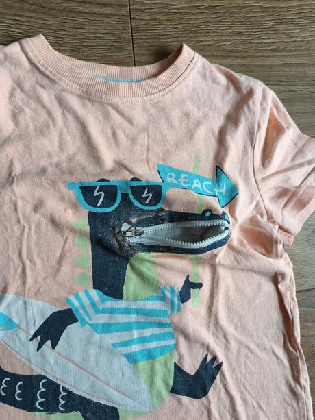 Tričko s vreckom 122, 122