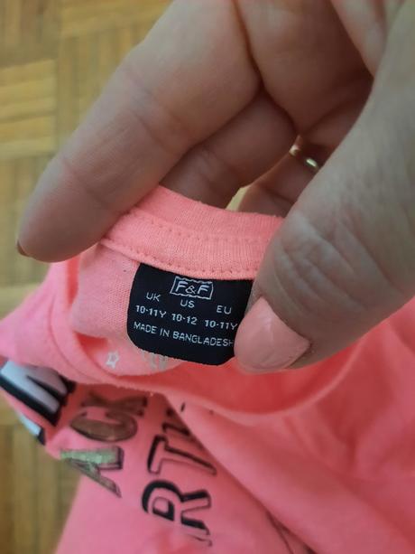 Dievčenské tričko, f&f,146