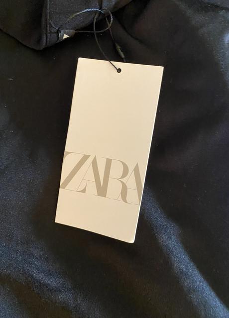 Podšité šaty- top bez ramienok zara v. l/xl, l