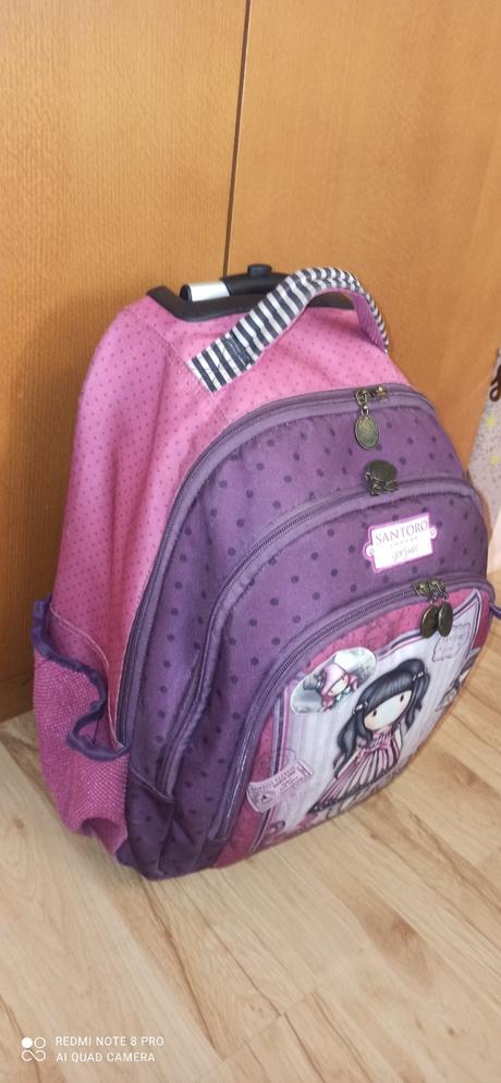 Skolska taska na kolieskach pre nenarocnu skolacku,