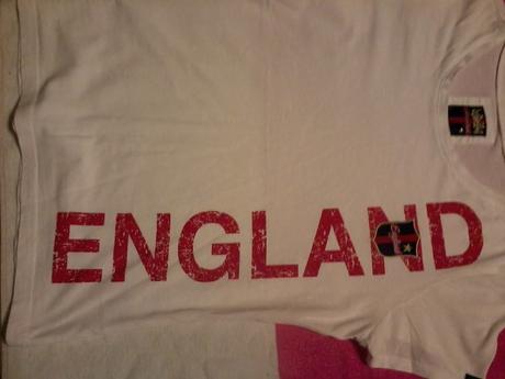 Dámske tričko england velkosť / l, l