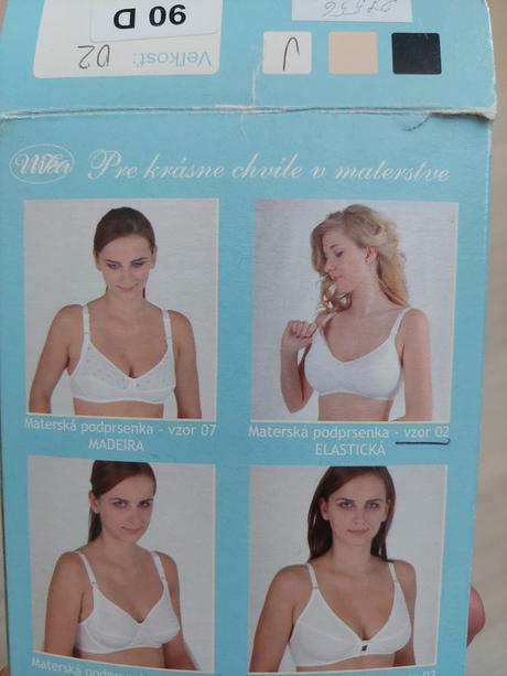 Podprsenka na kojenie 90d, 90,d