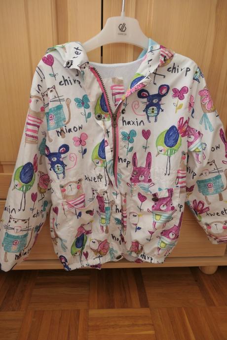 Dievcenska prechodna bundicka s kapucou cca6r., 116