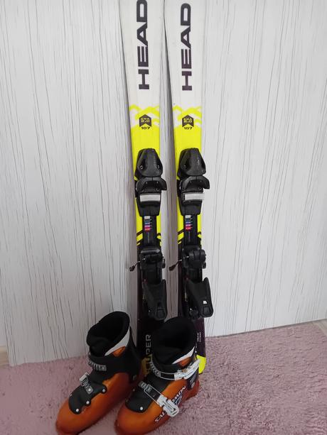 Lyžiarky a lyže, salomon,120-129 cm