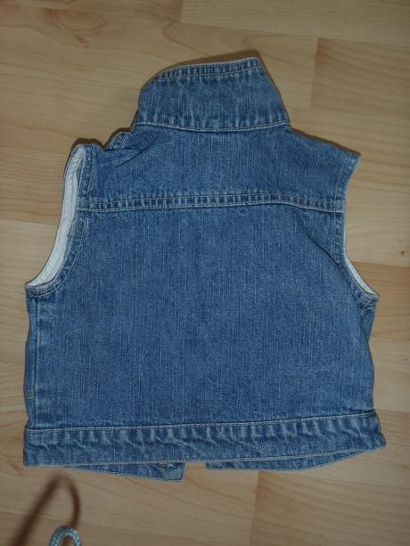 Riflová vestička, velkost 68, c&a,68