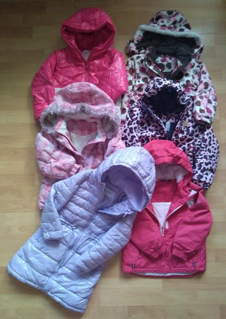 Predám bundicky 6kusov spolu za 20e. c. 110-116, 116