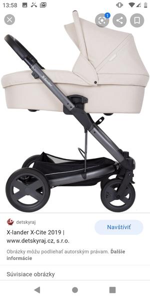 Kombinovaný kočík X-Lander X-Cite - je nižší či vyšší? A zvládne aj nerovnosti, obrubníky... je tam odpruženie?