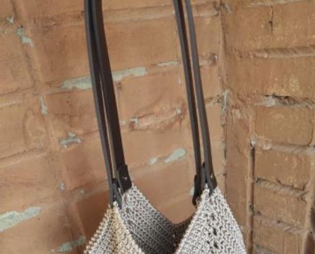 Háčkovaná kabelka, 