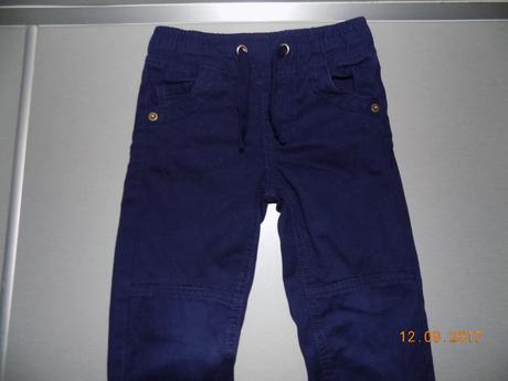 Tmavomodre nohavice, pepco,98