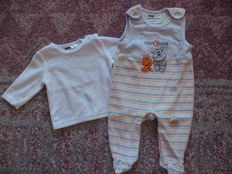 Súprava dupačky a tričko, ergee,62