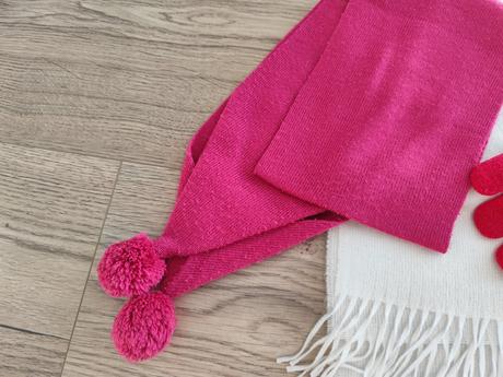 3ks detský šál + rukavice, 