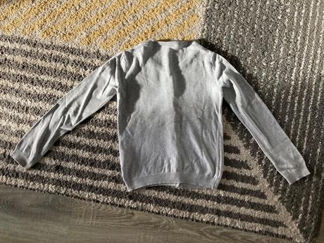 Sivý svetrík 146/152, takko,146