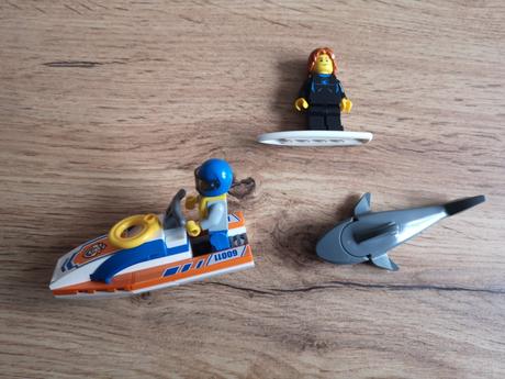 Lego city 60014 pobrežná hliadka + lego 60011, 