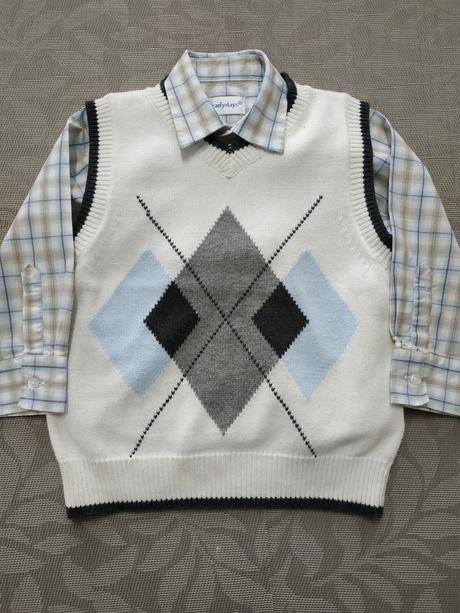 Košeľa a vesta, f&f,92