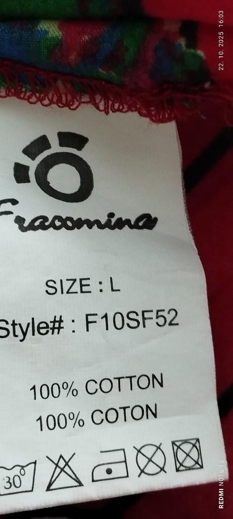 Dámske bavlnené šaty, fracomina,l