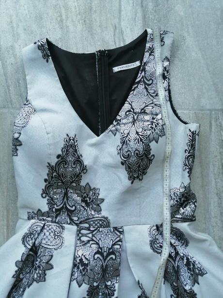 Nádherné spoločenské šaty fervente, v42, 42