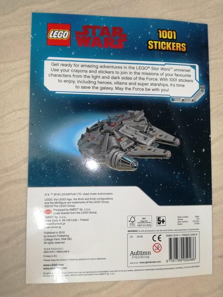 Lego star wars 1001 stickers  nea20, 