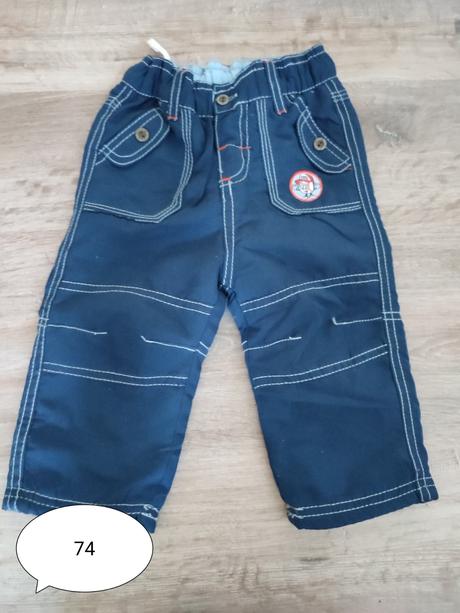 Teplé nohavice, kik,74