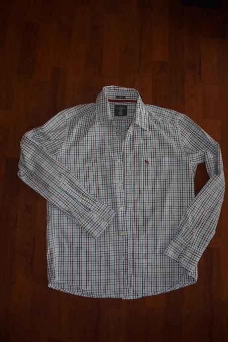 Pánska značková košeľa s dlhými rukávami, m