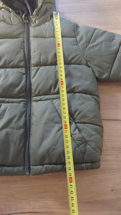 Zara zimna bunda, velk. 92, olivovo zelena, zara,92