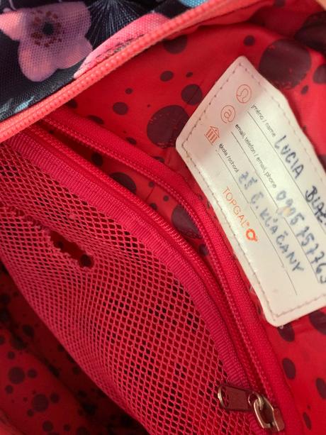 Školská taška topgal, 