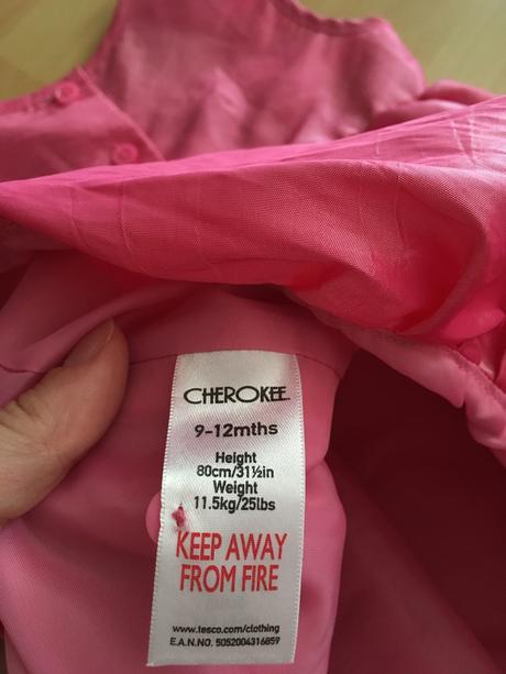 Ruzove, balonove saty - cherokee, cherokee,80