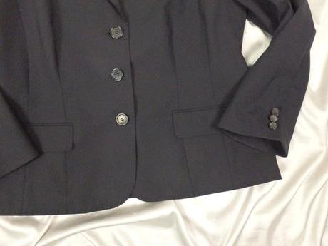 Luxusné čierne sako, 40