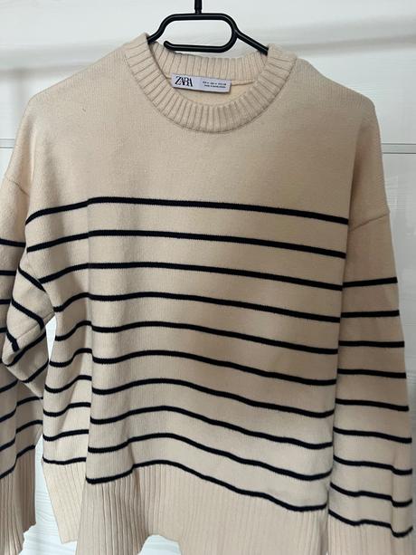 Zara viralny pasikavy sveter, zara,l