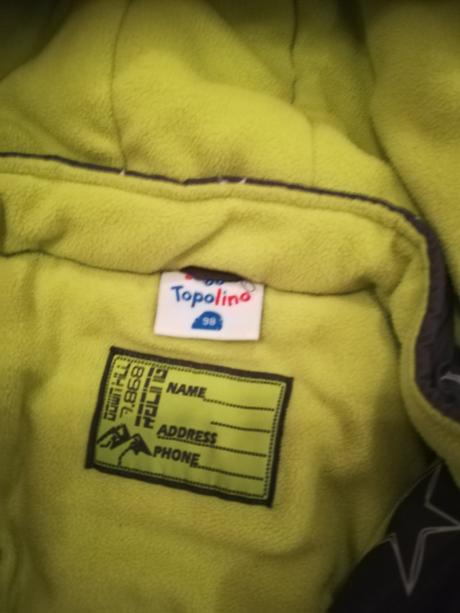 Zimná kombinéza, topolino,98