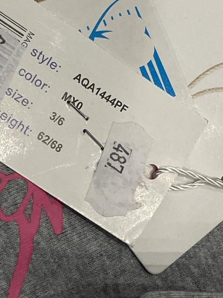 Dievčenské tričko s potlačou smile (62-68), original marines,62 / 68