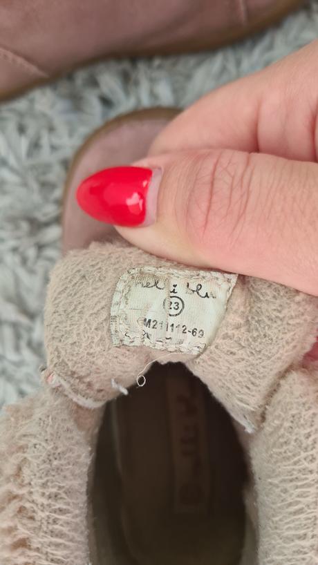 Zateplené topánočky, nelli blu,23