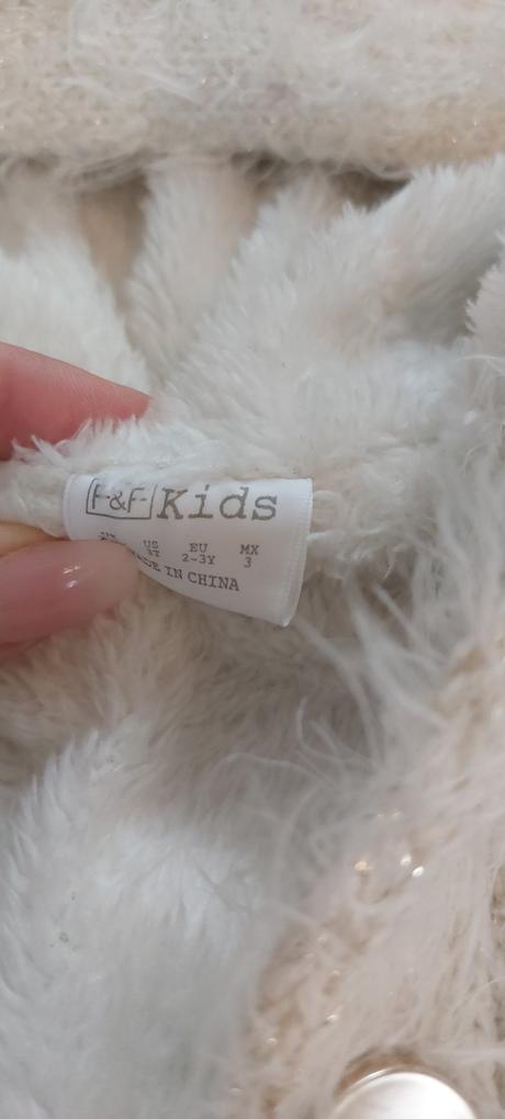 Huňatý makučký sveter, f&f,98