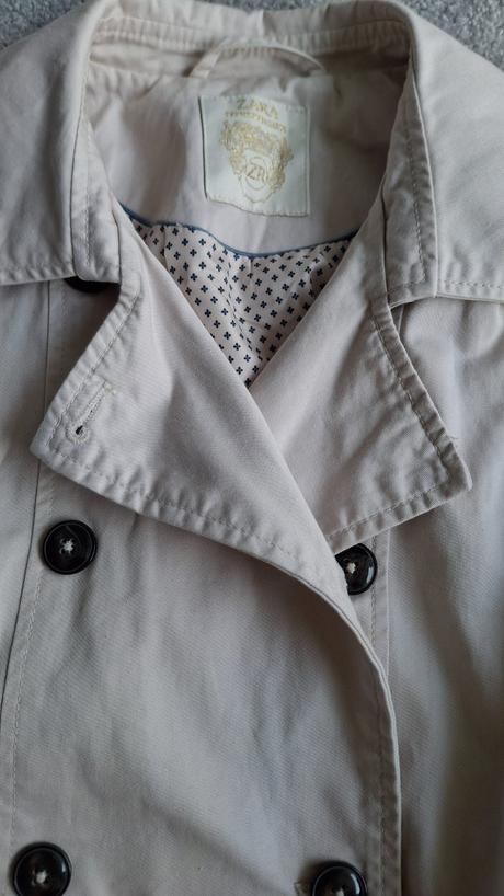 Bežový trenčkot/jarník zara, zara,134