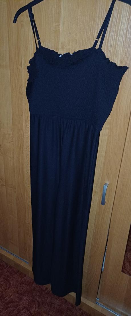 Dámsky čierny overal pieces xxl, xxxl