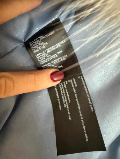 Luxusný kožuch flo clo, xs