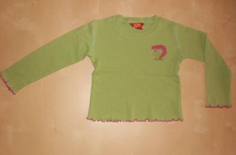 2 dievčenské tričká s dlhým rukávom, kenvelo,92